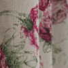 Gardinenschal / Vorhangschal „Rosen“ aus Baumwolle