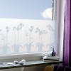 Fenster Sichtschutzfolie Dekor Orchideen 120cm