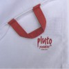 Geschirrtuch Kitz Pluto Produkter Logo und Aufhänger