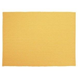 Tischsets „Zickzack gelb“  2er-Set aus Baumwolle gewebt