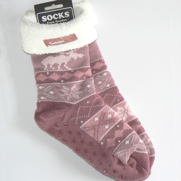 ABS-Socken / Stoppersocken Elch
