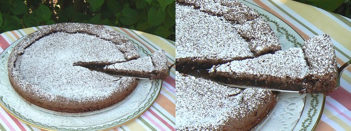 Rezept Kladdkaka - schwedischer Schokoladenkuchen